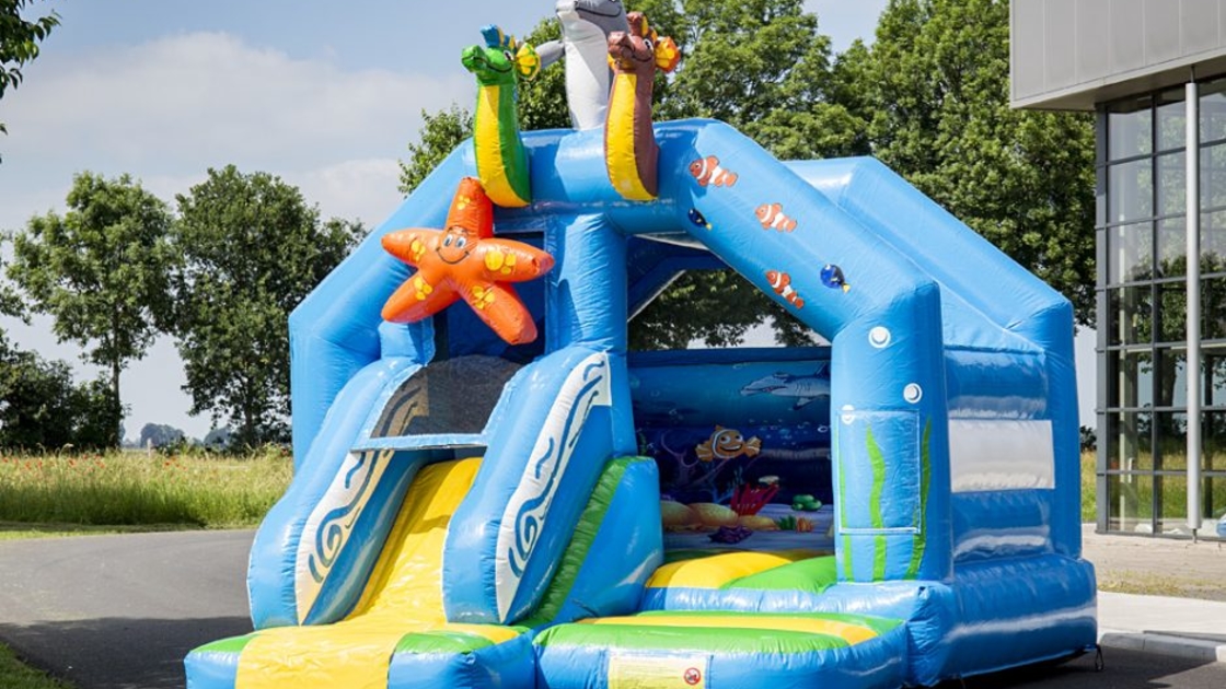 Hüpfburg Slide Combo Seaworld – Bild 7