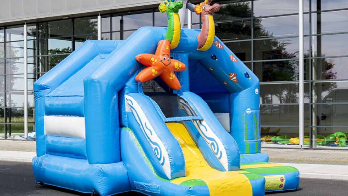 Hüpfburg Slide Combo Seaworld – Bild 5